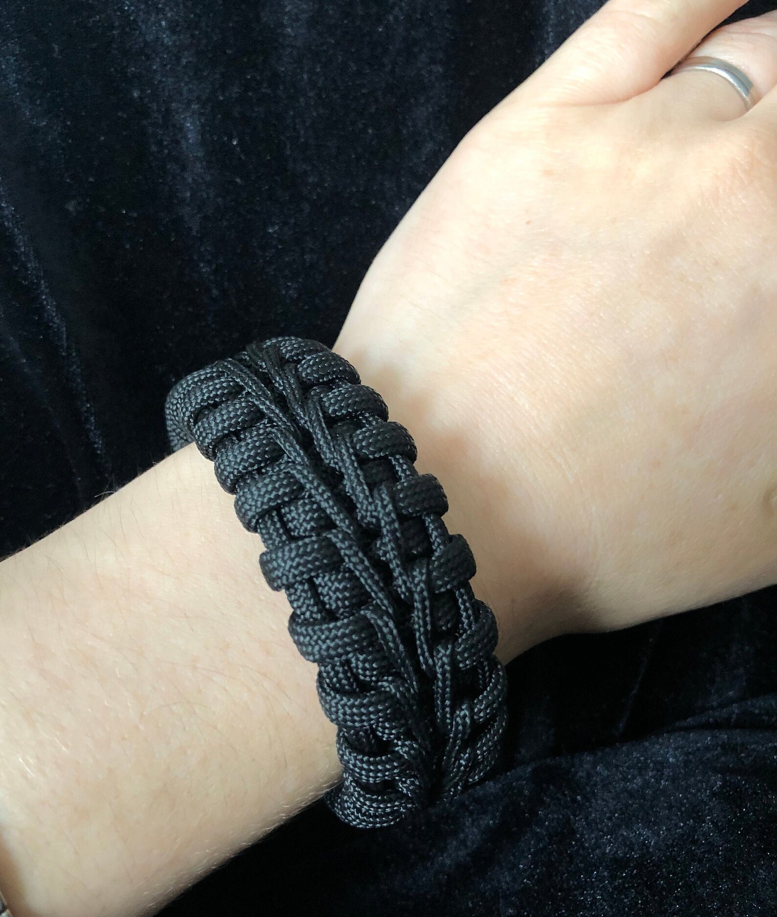 Fishtail Belly Paracord Bracelet Stitched Etsy UK