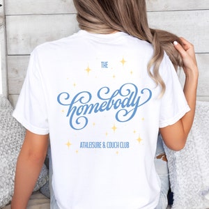 Homebody Vintage T-Shirt | Cozy Loungewear Tee | Unisex Comfort Colors Shirt | Stay-at-Home Gift