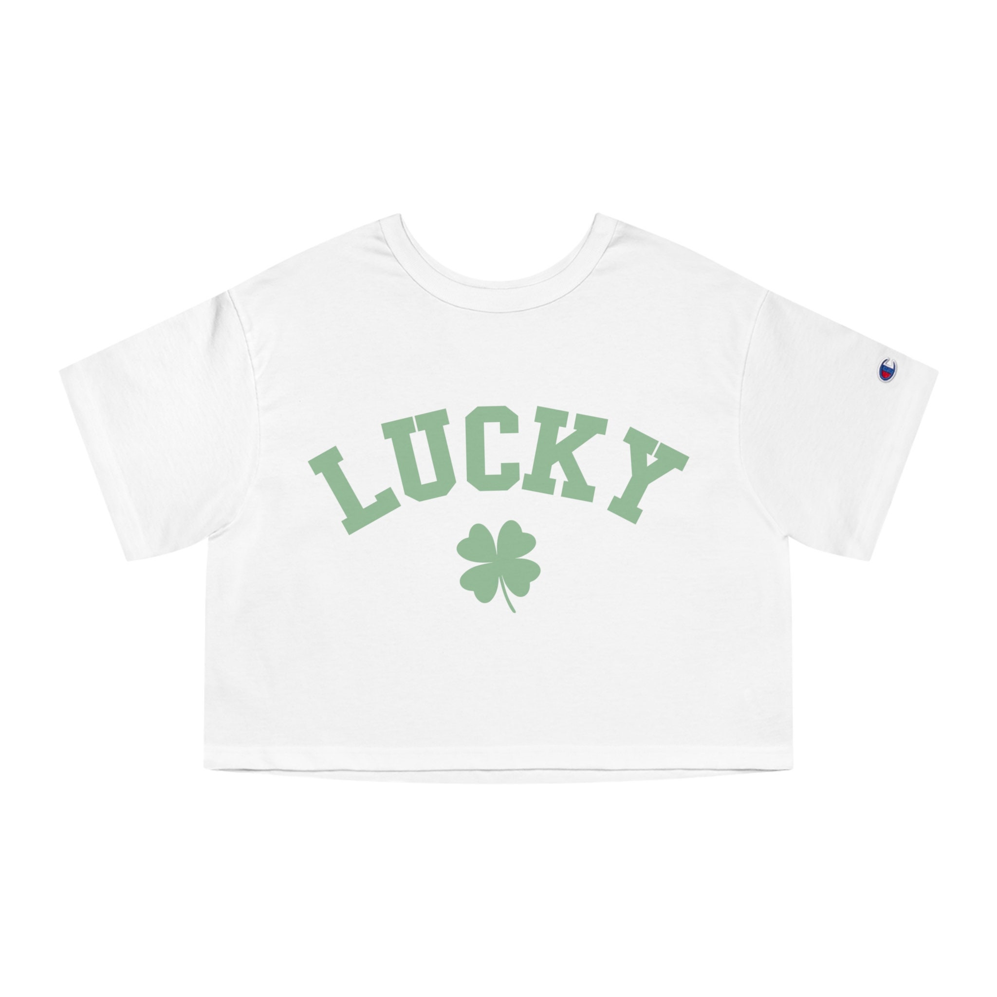 saint pattys day crop top