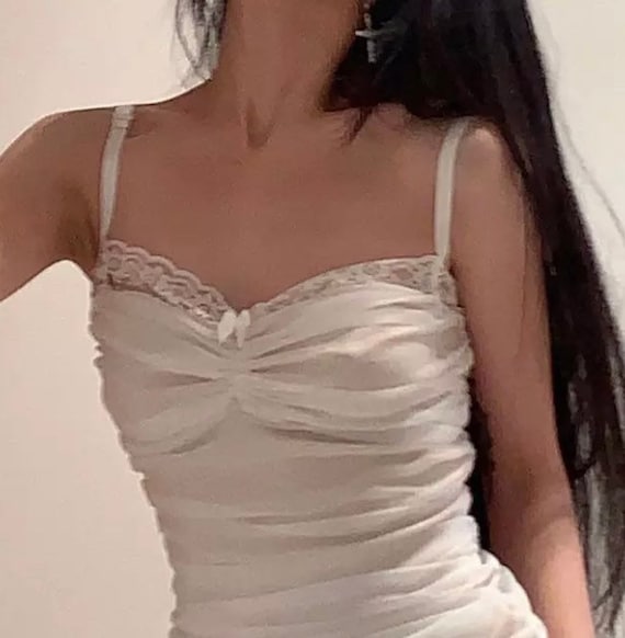 Lace Tank Top - Etsy Denmark