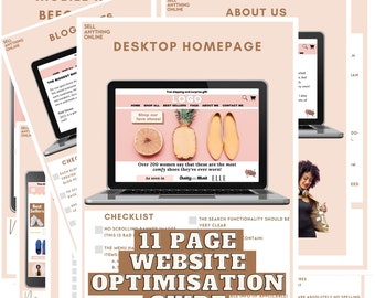 Website Optimisation Checklist: How to create a website that sells
