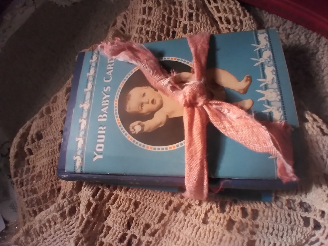 1929 1930 1954 Baby Book Bundle Nursery Decor Baby Care Etsy