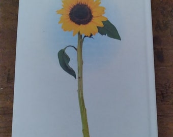 Altered Book, Floral Photo Journal, Album, Photo Album, Sunflower Photo Journal