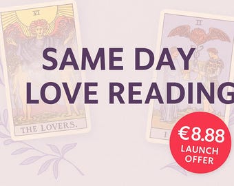 Lectura de tarot del amor el mismo día / Percepción rápida de relaciones / Orientación psíquica precisa