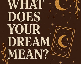Was bedeutet Ihr Traum, personalisierte Tarot-Lesung, spirituelle Traumeinsicht