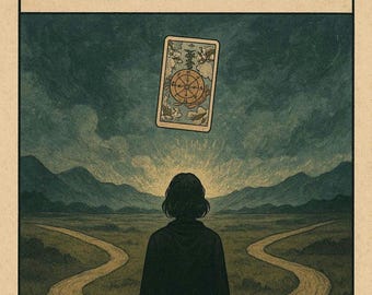 Lectura de Tarot del Camino de la Vida / Orientación futura, Percepción espiritual, consejos para encrucijadas