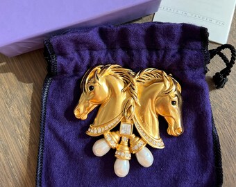 Elizabeth Taylor Avon Heart of Hollywood Opal Signed Pin Brooch - Etsy