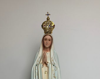 Our Lady of Fatima Statue Religious Figurine Virgin Mary Classic 27.56" - 70cm