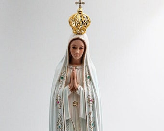 Our Lady of Fatima Statue Religious Figurine Virgin Mary 23" - 58cm, 18.9'' - 48cm