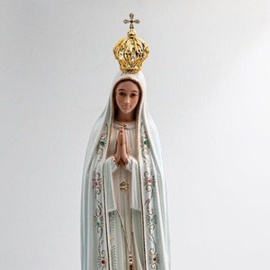 Our Lady of Fatima Statue Religious Figurine Virgin Mary 23" - 58cm, 18.9'' - 48cm