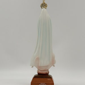 Statue Our Lady of Fatima,Virgin Mary Statue,Figurine Christianity Religion 26cm Religious Gift