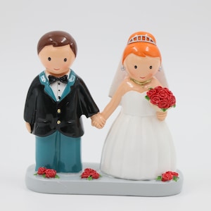 Originales figuras de novios para tartas de boda by #Innovias
