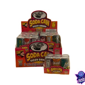 Fizzing Soda Can Candy Etsy