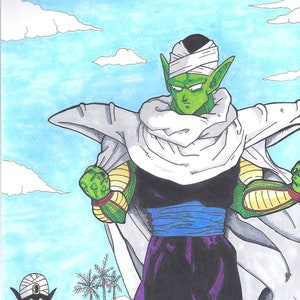 Piccolo and Mr. Popo from DBZ