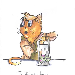 Cat Anton from Idle Hands