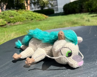 Patrón de crochet Haku: Tutorial de amigurumi de El Viaje de Chihiro (Descarga PDF)
