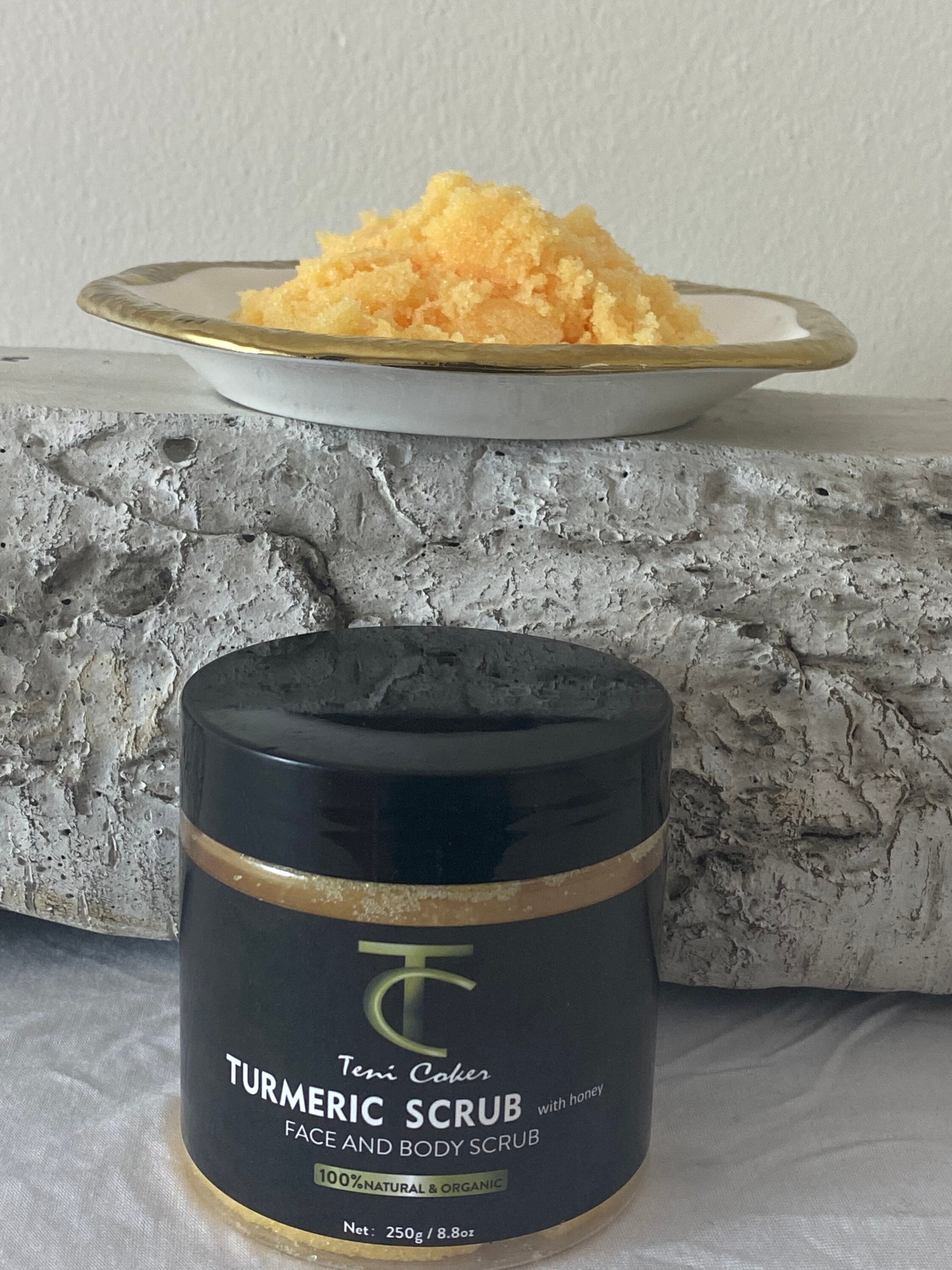 Turmeric face scrub Etsy