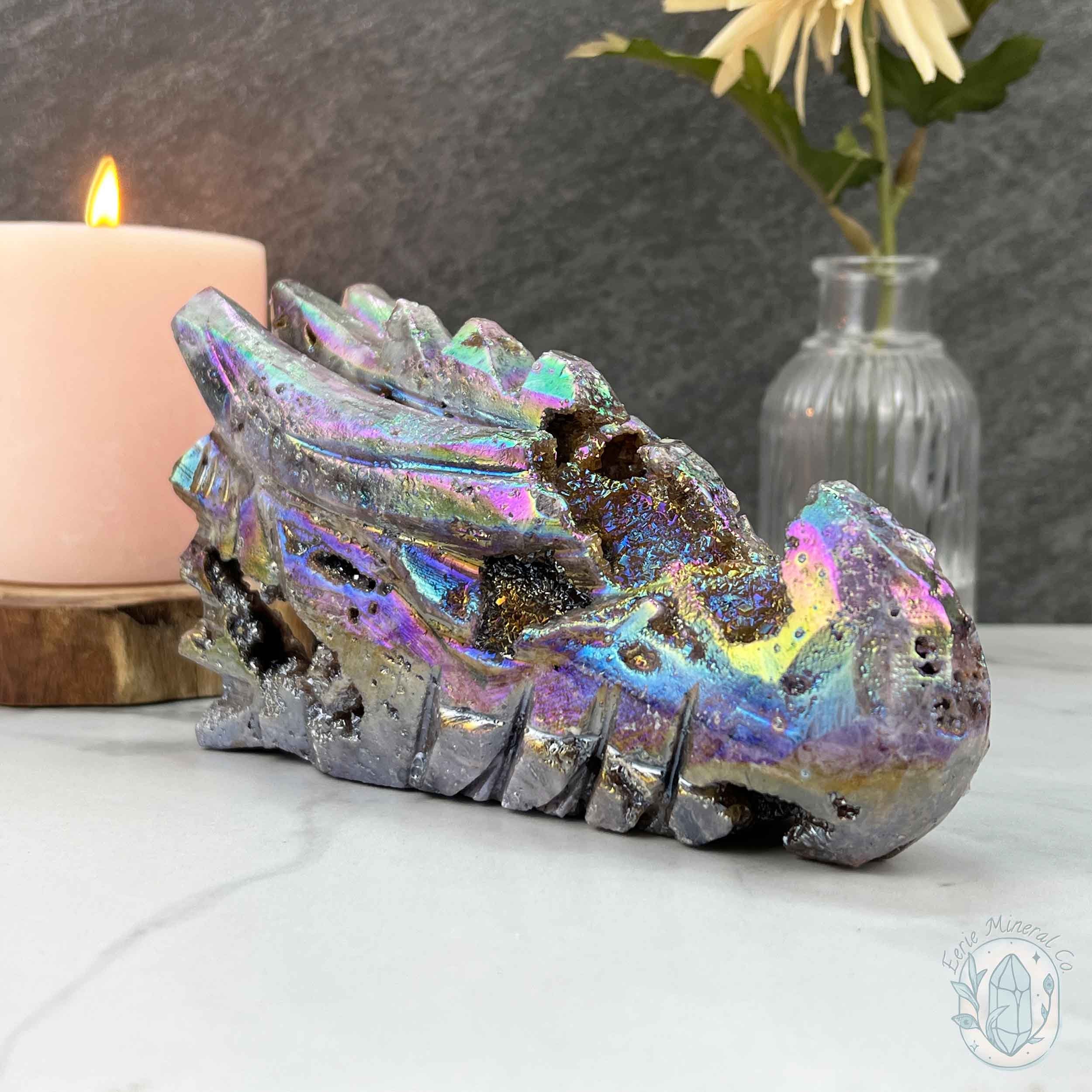 Rainbow quartz skull - Etsy 日本 Rainbow quartz skull - Etsy 日本