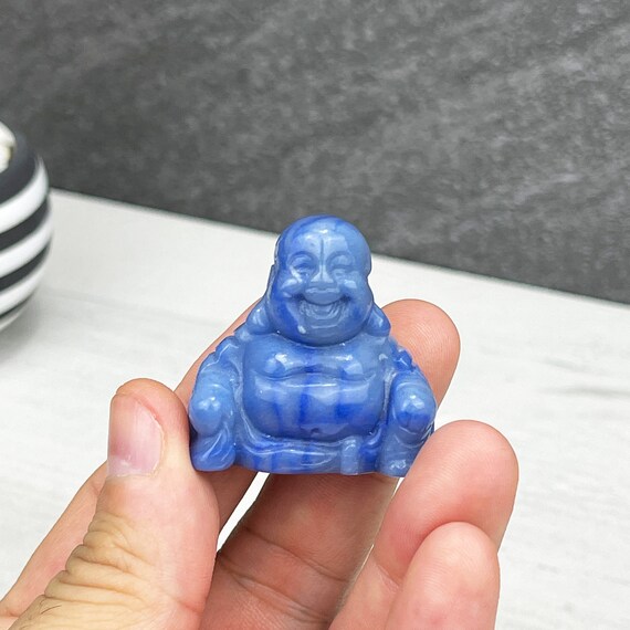 磨かれた微笑みの仏像の石彫 - Etsy 日本