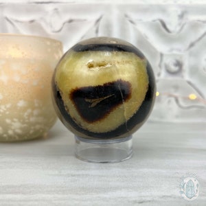 78mm Polished Septarian Sphere