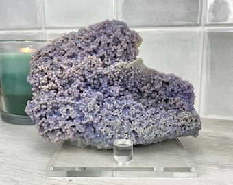 Natural Purple Grape Agate Specimen