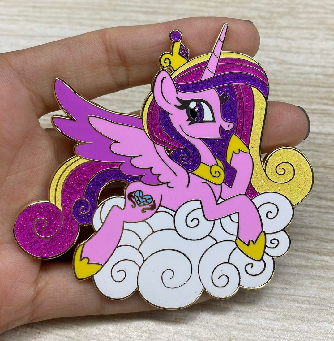 My Little Pony Princess Cadance Jumbo Enamel Pin - Etsy
