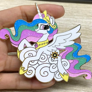 My Little Pony Princess Celestia Jumbo Enamel Pin