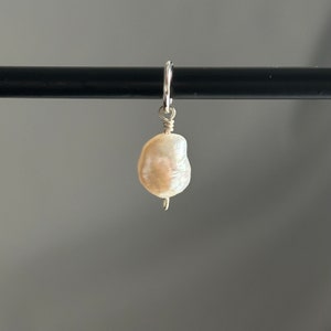 Freshwater Pearl Charm, Natural Baroque Pearl Charm, Design Your Own Jewellery Charm, Pearl Jewellery, Necklace Charm, Bracelet Charm