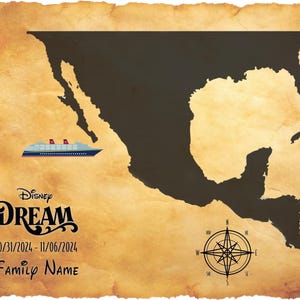 Familiekaart Disney Cruise Vakantie