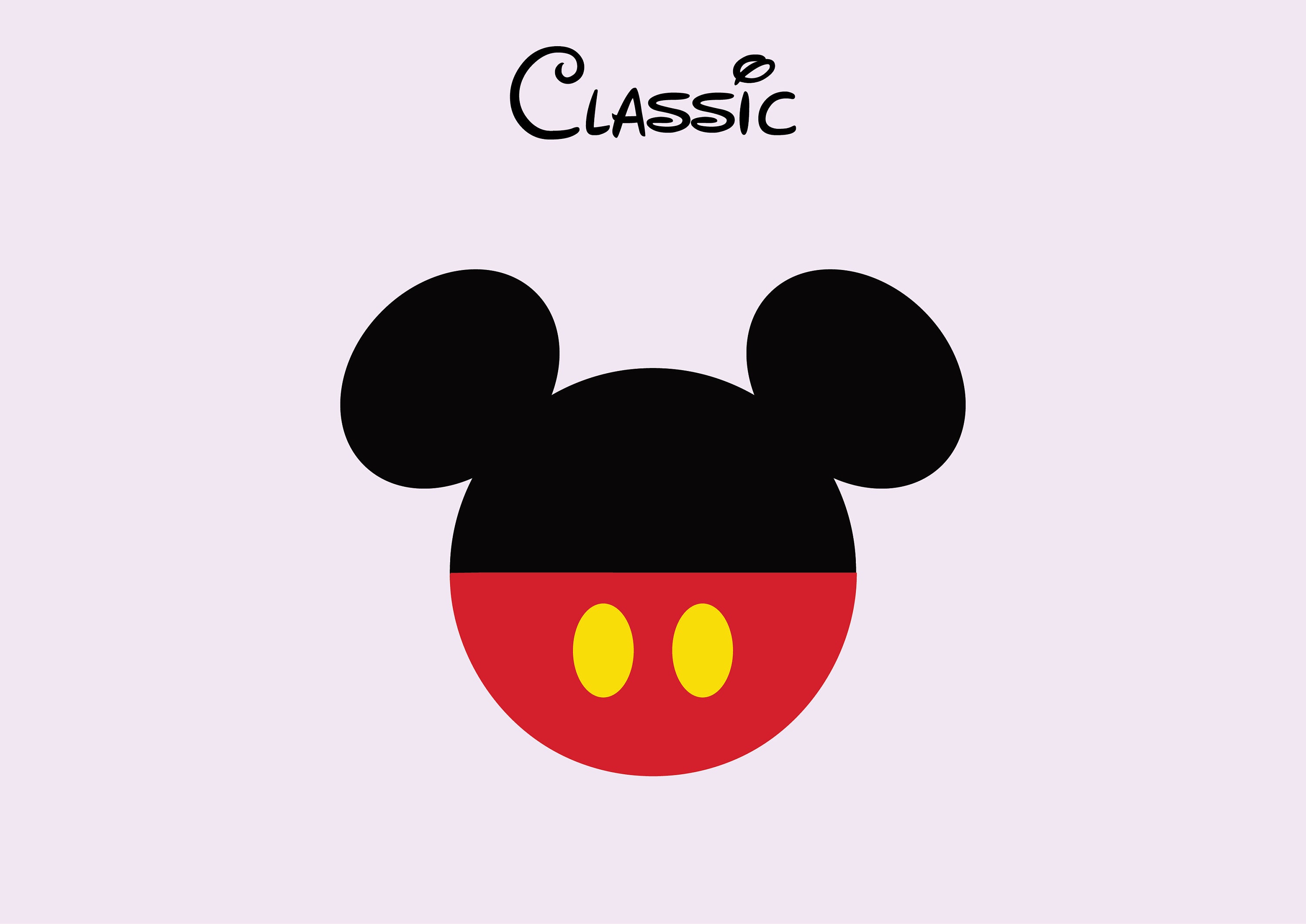 Imanes clásicos de silueta de Mickey y Minnie de Disney - Etsy México