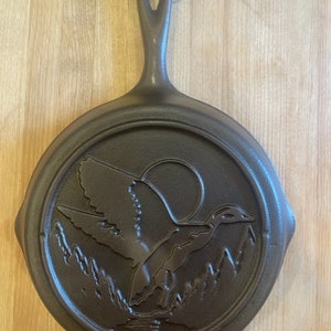 Lodge Original Wildlife Series Duck Skillet - Restored - 019472