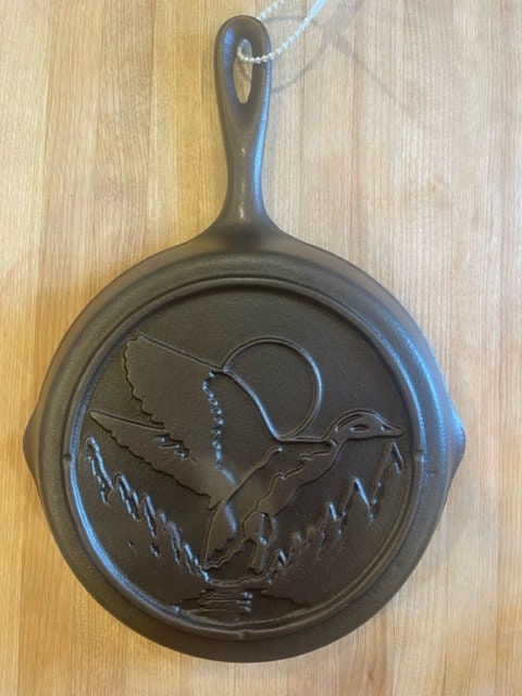 Lodge Original Wildlife Series Duck Skillet - Restored