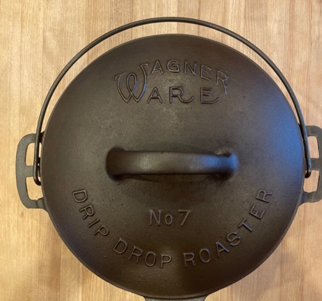 Wagner 7 Drip Drop Roaster Restored 019433019434 Etsy
