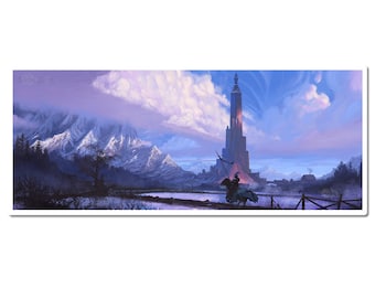 Fantasy Art Illustration Print - Refuge