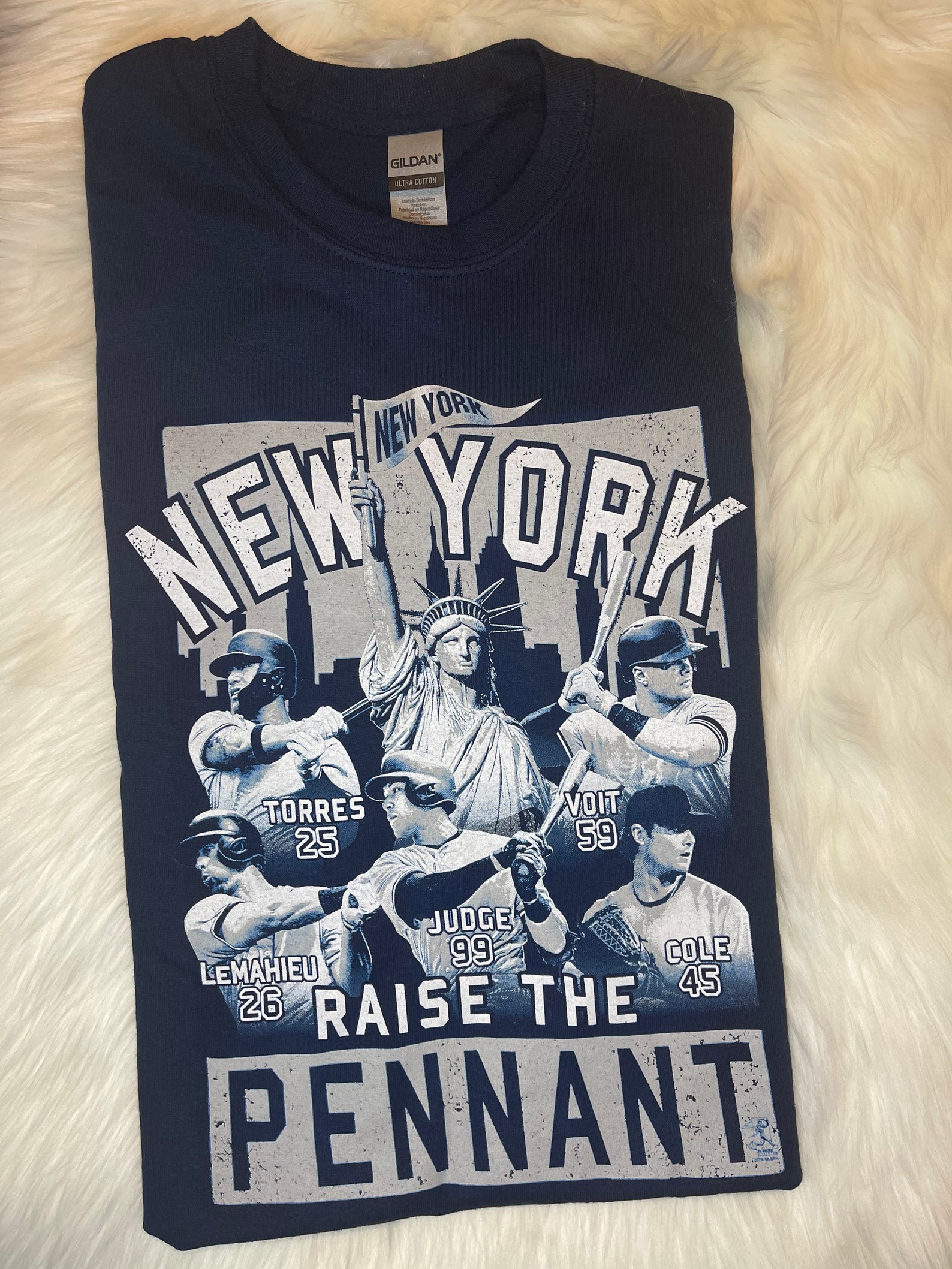 Camisa personalizada de los New York Yankees Solo media Etsy