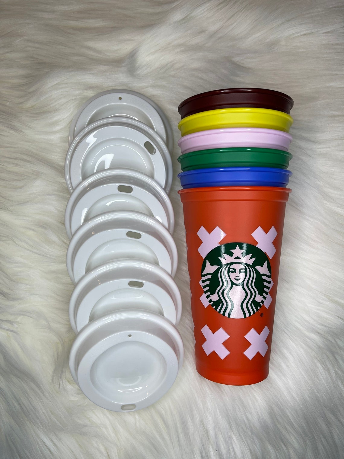 Starbucks Reusable Hot Cups Summer Nueva Colección 2021 Etsy