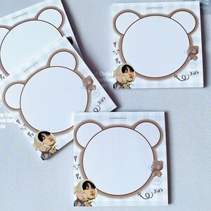 KPOP Enhypen Jungwon Memo Pad, Notepad