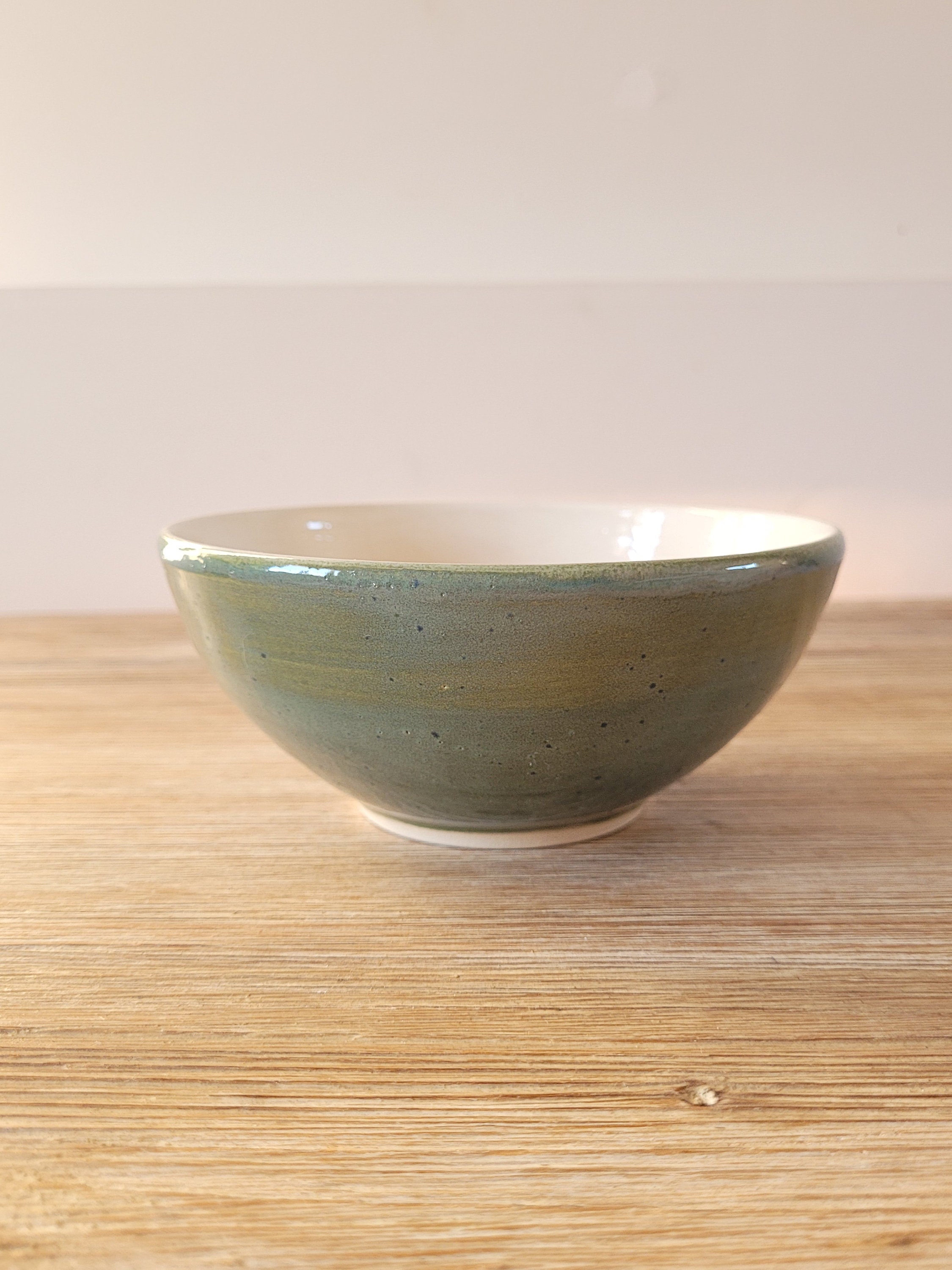 Bol En Grès Bleu - Motif Étoiles - Céramique Artisanale - Marque ITEM