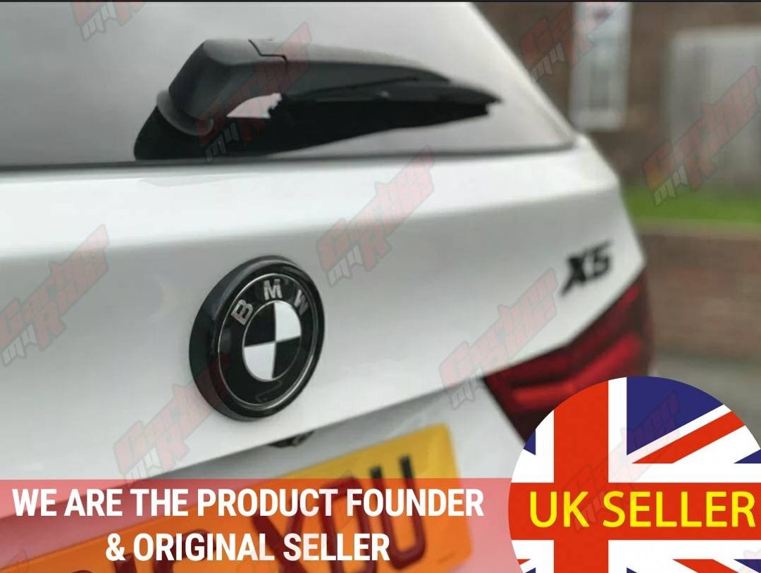 BMW X5 Rear Badge Surround Gloss Black F15 F85 Etsy