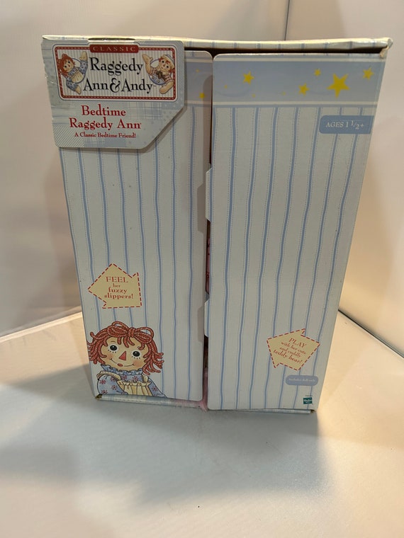 Raggedy ANN, Bedtime Doll, 2002, Hasbro. - Etsy