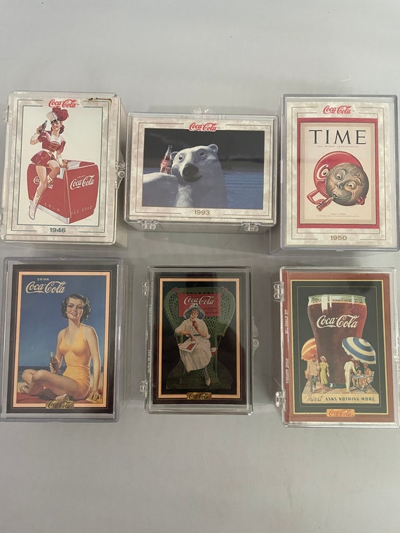 rare coca cola cards COCA COLA A SIGN OF GOOD TASTE 1996 COLLECT-A-CARD COMPLETE BASE CARD SET OF 72 at Amazon's Entertainment Collectibles Store