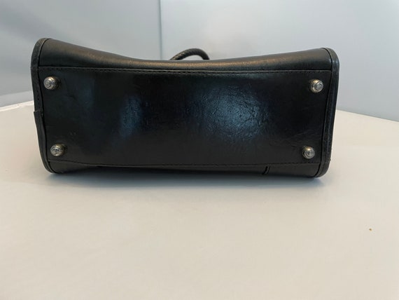 Brighton Black leather handbag with dust bag - image 7