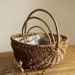 Mini Wicker Flower Girl Baskets for Weddings
