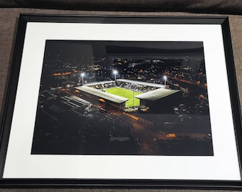 Notts County - Meadow Lane. A3 framed print