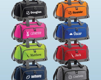 Personalised Premium Holdall Bag, Sports - Football, Cricket, Netball, Ballet, Rugby, hockey, Curling, add name