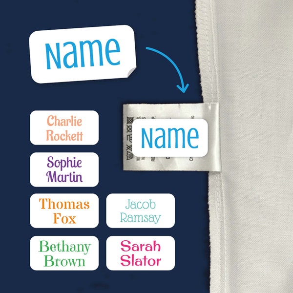 Name Stickers Etsy UK