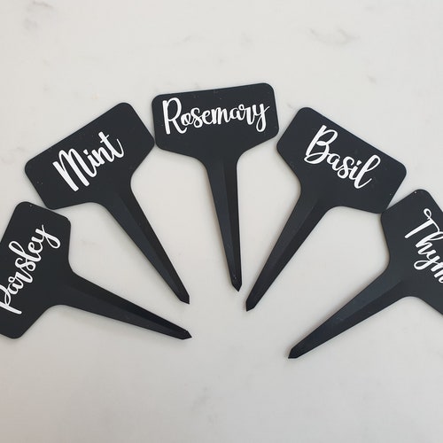 Slate Hanging Plant Labels Tags Plant Markers Garden Etsy UK