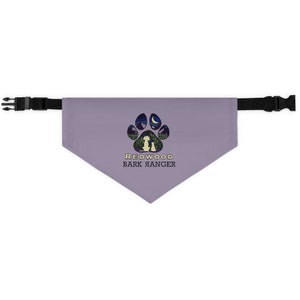 Redwood National Park Hundehalstuch - Redwood Pet Bandana mit Halsband