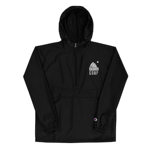 GBNP Happy Glacier Jacket - Glacier Bay National Park Embroidered Packable Jacket - Parks and Landmarks // Champion