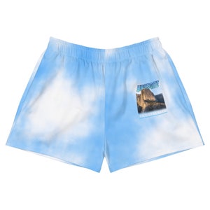 Yosemite National Park Women&#39;s Athletic Short Shorts - Fresh Prints Edition
